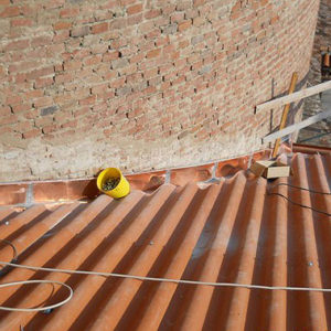 Sottocoppo presso il tamburo della cupola del duomo
