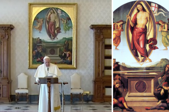 Finestre sull’Arte – Il Perugino nella biblioteca del Papa