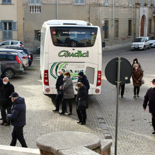 Esequie padre Francesco Pesenti 16 febbraio 2021 (Fotolive)