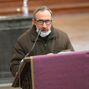 Esequie padre Francesco Pesenti 16 febbraio 2021 (Fotolive)