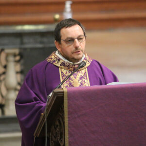 Esequie padre Francesco Pesenti 16 febbraio 2021 (Fotolive)