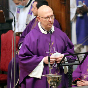 Esequie padre Francesco Pesenti 16 febbraio 2021 (Fotolive)