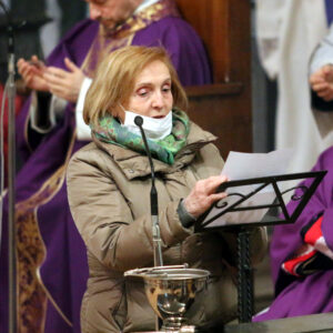 Esequie padre Francesco Pesenti 16 febbraio 2021 (Fotolive)