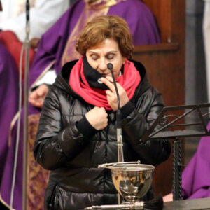 Esequie padre Francesco Pesenti 16 febbraio 2021 (Fotolive)